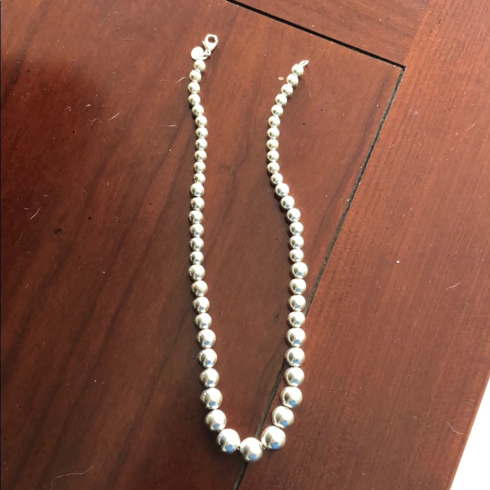 Tiffany & Co sterling silver necklace